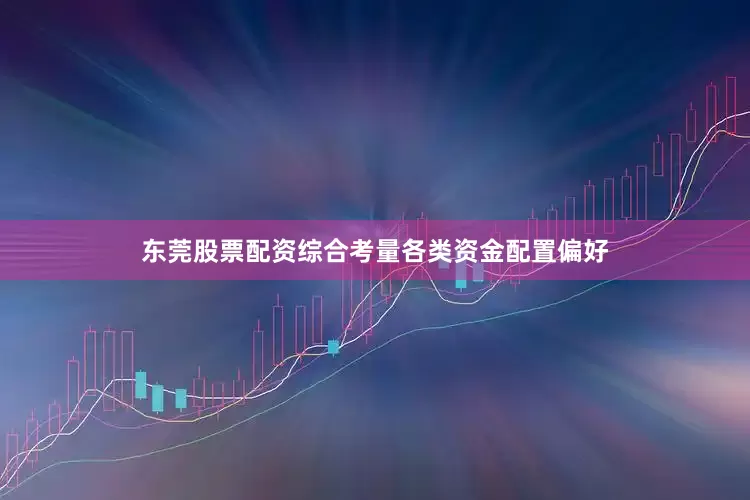 东莞股票配资综合考量各类资金配置偏好