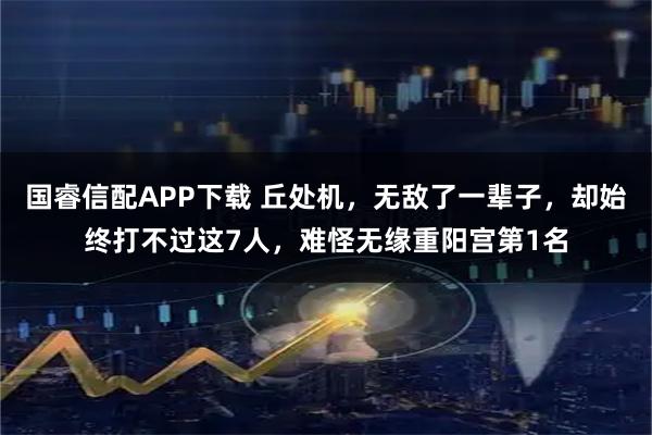 国睿信配APP下载 丘处机,无敌了一辈子,却始终打不过这7人,难怪无缘重阳宫第1名