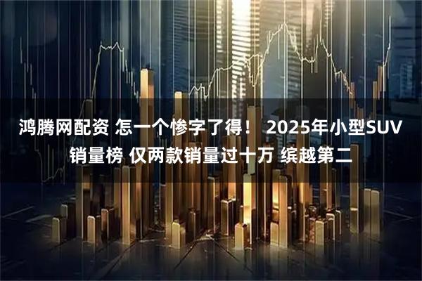 鸿腾网配资 怎一个惨字了得！ 2025年小型SUV销量榜 仅两款销量过十万 缤越第二